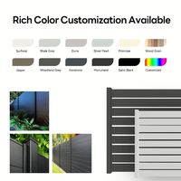 Panel de Cerca Perimetral de Aluminio, Cerca de Seguridad Comercial, Recubierta de Polvo, Resistente a la Oxidación, Tamaño Personalizado, Venta al Por Mayor Directa de Fábrica