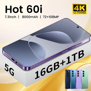 Original Hot 60i 5 gam điện thoại thông minh 16GB + 1TB <span class=keywords><strong>Dual</strong></span> <span class=keywords><strong>Sim</strong></span> điện thoại di động điện thoại di động Hot 50i điện thoại - Product Image 6
