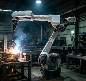Robot de soudage industriel à 6 axes, système de soudage automatisé de haute précision pour utilisation en atelier - Product Image 1