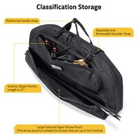Muestra Gratuita: Bolsa de Arco Compuesto para Tiro con Arco, Impermeable y Antirrobo, con Diseño Geométrico Grande y Suave, para Arco y Flechas