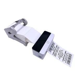 Impressão personalizada Embalagem De Alto Brilho Etiqueta De Código De Barreiras Etiqueta Adesiva Envio Adesivo Etiqueta Térmica