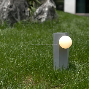 Vente en gros Petite lampe de chevet en béton personnalisée et simple, lumière douce écologique avec protection des yeux pour chambre à coucher de chevet - Product Image 3