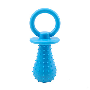 Pet Pacifier Chew Toy for Small Dogs TPR Rubber <b>Squeaky</b> Toy Eco Friendly Design for Teeth Cleaning and Training - Product Image 6