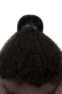 Coletas <span class=keywords><strong>de</strong></span> cabello humano 4B 4c Afro Kinky Curly Cordón Wrap Around Ponytail Cabello humano virgen Kinky Curly Ponytail - Product Image 6