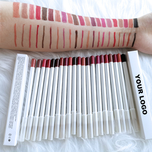 ดินสอเขียนขอบปากวีแกน 16 สี ขายส่ง รับทำโลโก้ เนื้อครีมมี่ ฐานแร่ธาตุ ปราศจากการทดลองกับสัตว์ สีชมพู คุณภาพสูง แบรนด์ส่วนตัว - Product Image 3
