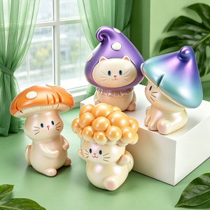 Figura Coleccionable Mimi Mushroom Wonderful Forest en Caja Sorpresa, Adorno de Resina para Escritorio, Regalo para Niños y Coleccionistas - Product Image 1