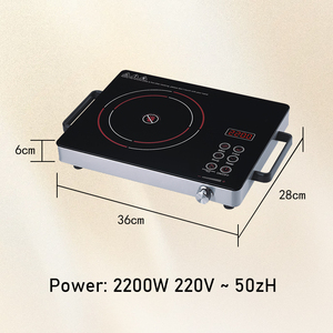 Cuisinière infrarouge adaptée, à brûleur unique, en acier inoxydable, portable, multifonction, contrôlée par application - Product Image 2