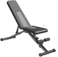 Équipement de musculation MAIBUFIT Banc de musculation pliable en métal moderne à résistance réglable Unisexe Fournisseur direct d'usine