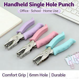 Perforatrice à papier macaron à trou rond de 6 mm <span class=keywords><strong>IDM</strong></span> M521 OEM & ODM, vente chaude, emballage en boîte PVC, vente en gros d'usine - Product Image 1