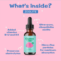 OEM/ODM Gouttes de zéolite Vitamine B12 pure Complément nettoyant pour enfants Complément à base de plantes pour enfants Gouttes liquides orales Personnalisé