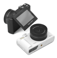 Appareil photo numérique 4K 64MP pour la photographie, caméra Vlog 4K avec autofocus, caméra de streaming et lumière LED