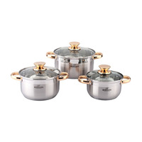 Set Peralatan Masak Hot Chef, Set Peralatan Dapur, Set Panci Masak