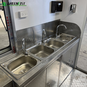 Food Truck in Vetroresina Completamente Attrezzato da 10, 13, 14, 16 Piedi in Vendita, Rimorchi Mobili <span class=keywords><strong>per</strong></span> Snack e <span class=keywords><strong>Gelati</strong></span> - Product Image 3