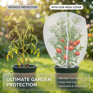 Filet de protection contre <span class=keywords><strong>les</strong></span> oiseaux et <span class=keywords><strong>les</strong></span> insectes pour arbres fruitiers, double fermeture éclair et cordon de serrage, filet de <span class=keywords><strong>jardin</strong></span> pour myrtilles, barrière en maille réutilisable - Product Image 6