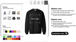 Cenloong Men s <strong>Hoodies</strong> Sweatshirts Custom Puff Printing Embroidered Hoodie Black Men's <strong>Hoodies</strong> Wholesale - Product Image 3