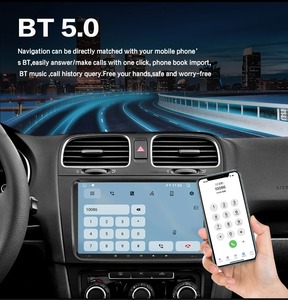 Android Auto Carplay Audio pour <span class=keywords><strong>VW</strong></span> Volkswagen Sharan Tiguan Touran Amarok GPS Navi Car Radio 2 Din Video Player Head Unit - Product Image 2