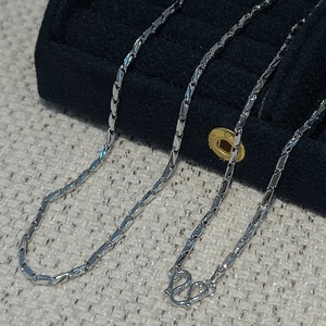 Collier Wenchi Vintage Épi de Blé en Argent Pur S999, Design Français Simple et Tendance, Colliers Superposables Modèle 24122 - Product Image 5