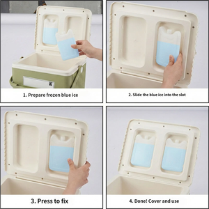 Multi-size Modern Waterproof Portable Incubator Insulated Refrigerator Absorption Refrigeration PP Material Suitable <b>for</b> <b>Camping</b> - Product Image 3