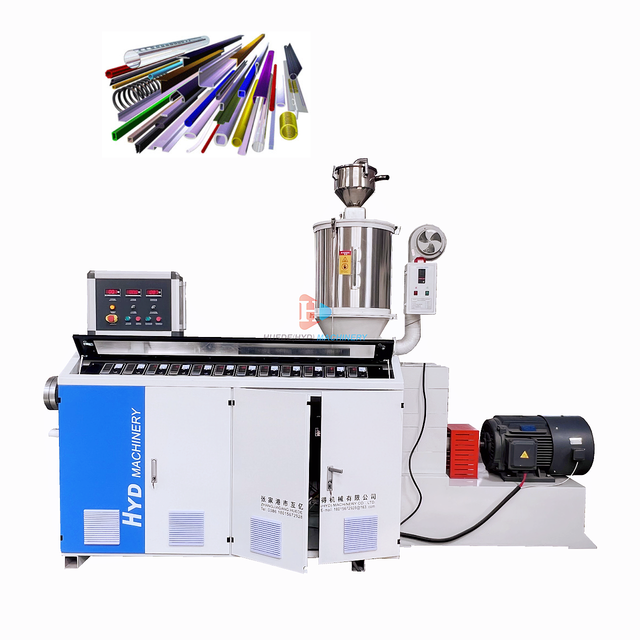 Plastic Small Pe Extruder Machine for PP PE PVC Pipe Profile Granulation Product Extrusion Machine