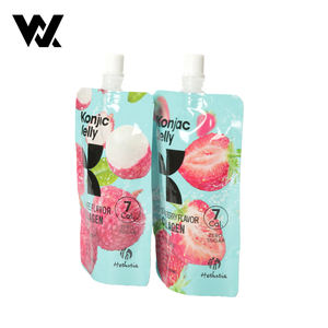 Пакет-дойпак с носиком для напитков, 250 мл, с индивидуальной печатью, многоразовый, для корейского кофе, фруктовых соков (яблоко, манго) - Product Image 5