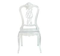 Pieds de chaises d'hôtel en acrylique au design contemporain pour Louis Lounge, Napoléon, Nuru, Massage, Bureau, Plastique, Plexiglas, Princesse, Salon