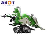 ANON 7.5kw batteuse blé et riz batteuse dernière Mini moissonneuse riz et blé