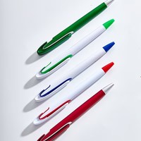 Stylo publicitaire en plastique à encre multicolore, vente directe usine, impression UV/numérique, écriture fluide à base d'huile