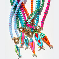 Collier de perles Resoul fait main pour femme, bijoux fantaisie Y2K, ensemble de bijoux tendance