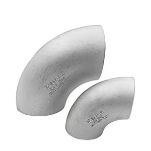 מחבר צינורות פלדה פחמנית בזווית <span class=keywords><strong>90</strong></span> מעלות, מרפק בזווית ישרה, מרפק רדיוס ארוך בהתאמה אישית, כיפוף צינורות חלק - Product Image 3