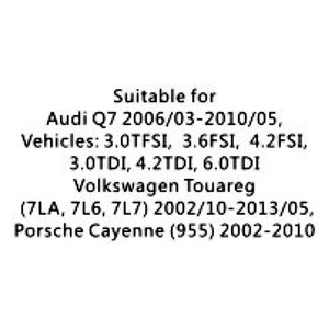 Amortisseur pneumatique arrière droit 2002-2013, pièces de réparation pour Audi Q7[4L] et Touareg [955] - Product Image 4