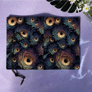 Vintage A6 fatti a mano chiusura cravatta taccuino pagine rimovibili regalo premuroso per gli appassionati di vino con molti occhi su Cosmic - <span class=keywords><strong>Lik</strong></span> - Product Image 6