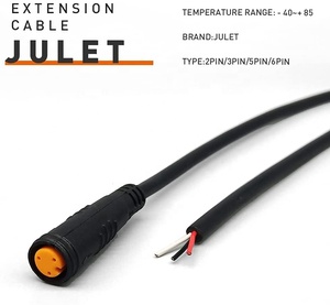 Julet ขั้วต่อสายเคเบิลกันน้ำ, 2/3/4/5/6/7Pin แสดง eBrake สำหรับสายไฟฟ้า - Product Image 3