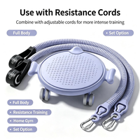 CZFIT Placa Deslizante Portátil Silenciosa para Pilates, Entrenamiento de Músculos Abdominales en Casa, Ecológica, Duradera, Gran Venta