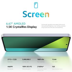 Precio al por mayor <span class=keywords><strong>Xiaomi</strong></span> Redmi Note 13 Pro 5G Global 8GB 256G8 6,67 pulgadas MlUl 14 7s Gen 2 versión Global Redmi Phone - Product Image 5