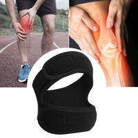 Support de genou double rotule Star Professional en néoprène, bandage de compression, protège-jambe sportif pour la course et la gym