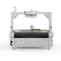 Machine de découpe automatique à couteau oscillant avec composants de moteur PLC, contrôle informatique, logiciel Ruida, 380V/220V, 11KW, max 50mm
