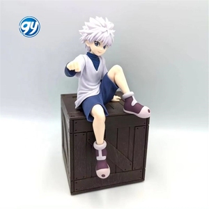Figurine d'action en PVC <span class=keywords><strong>Hunter</strong></span> x <span class=keywords><strong>Hunter</strong></span> Zoldyck de 12 cm, modèle assis <span class=keywords><strong>Gon</strong></span> <span class=keywords><strong>Freecss</strong></span>, jouet cadeau, figurine Killua, artisanat en plastique - Product Image 5