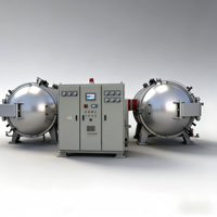 Four à induction Nuotian personnalisé en acier inoxydable 250 kW pour traitement thermique et frittage en atmosphère d'argon haute température