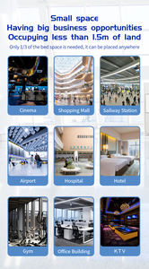 Sillón de Masaje Comercial Vending 2D 3D de Gran Venta con Operación por Billetes y Monedas y Aceptador de Tarjeta de Crédito en Máquinas Expendedoras de Azerbaiyán - Product Image 6