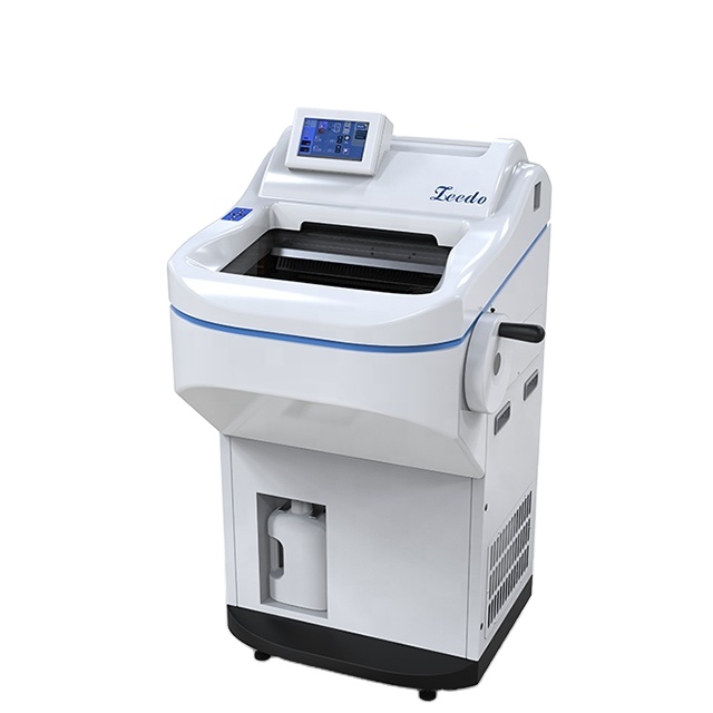 Zeedo лабораторное оборудование, машина, гистология, цифровой крио, ручной роторный замораживающий микротом