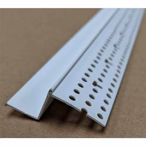 2025 prix usine Top qualité PVC <span class=keywords><strong>carrelage</strong></span> bordure garniture plastique cloison sèche bordure perle - Product Image 5