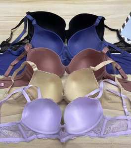 Reggiseno Plus Size da Donna Senza Imbottitura Copertura Totale Push-Up con <span class=keywords><strong>Fascia</strong></span> Regolabile <span class=keywords><strong>Taglie</strong></span> D E F Bianco Grande in Pizzo Modal/Cotone - Product Image 2