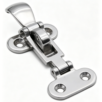 Loquet de porte en acier inoxydable 316 pour bateau marin, clip de verrouillage anti-tintement pour trappe de yacht, camping-car et cabine
