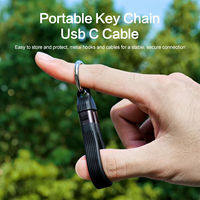 Cable de Datos Ecológico Tipo-C a Tipo-C de Alta Calidad Personalizado de 40gbps, Portátil, de Carga Rápida de 240w, para Computadora y Cámara