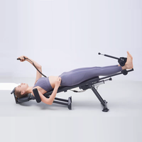 Appareil d'étirement électrique, banc d'entraînement pour les jambes incliné et plat, orthopédique, décompression cervicale et lombaire, lit de traction relaxant