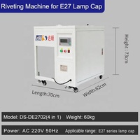 Nouvelle machine de poinçonnage pour douilles de lampe E27/E14/B22 en aluminium haute résistance, pour ampoules LED et équipement de mélange