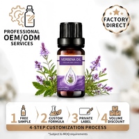 Suministro Directo de Fábrica, Aceite Esencial de Verbena Limón 100% Puro y Natural, Grado Superior, a Granel, para Cuidado de la Piel y Cosméticos