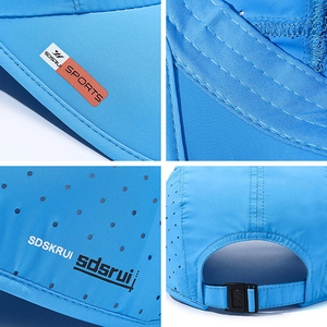 Casquettes de sport de type trucker non structurées à logo imprimé, à séchage rapide, pour VTT et randonnée - Product Image 2