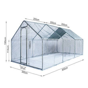 Bon Marché en métal Extérieur Poulaillers - Product Image 5