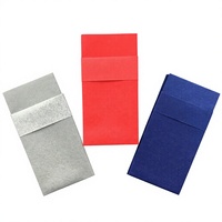 Serviettes de table jetables douces imprimées à 8 plis avec logo personnalisé pour restaurants et hôtels